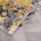 World Rug Gallery Contemporary Distressed Abstract Watercolor Non Shedding Soft Area Rug 5' x 7' Yellow 395YELLOW5x7 - alternate 9